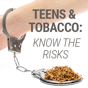 Dupont Family Dentistry stresses the oral health concerns of teen smoking